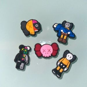 Croc shoe charms/Jibbitz designed to personalize your favorite Crocs.